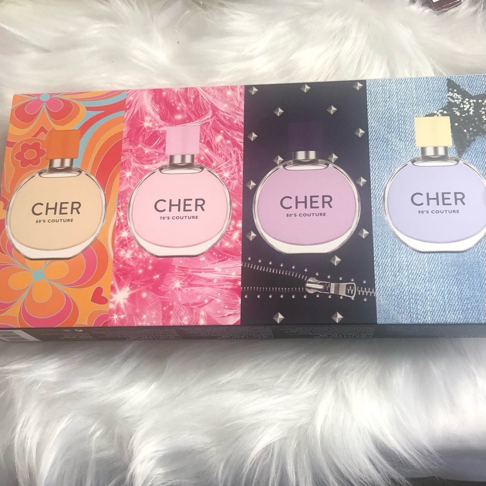 CHER Perfume Gift Set - Pastel Multi-Color Bottles